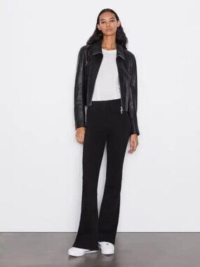 FRAME The Jetset Flare High-Rise Pull-On Jeans – Size 1